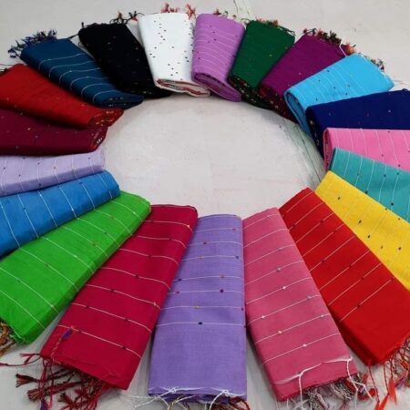 Exclusive Designer half Silk Saree For Woman