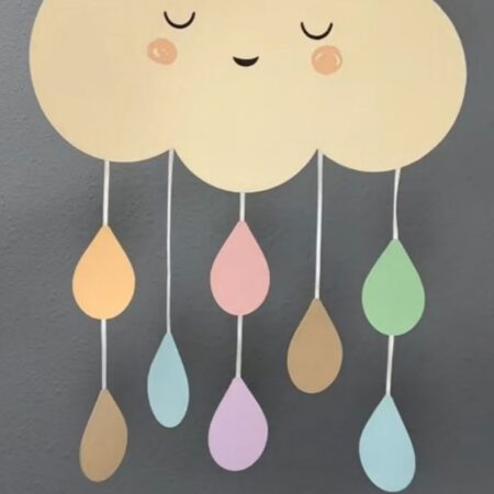 a cute handicraft wall hanging